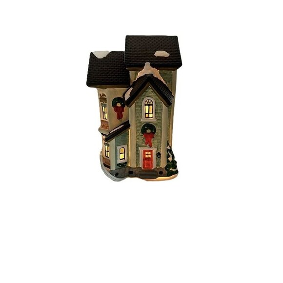 Dickens Collectables Towne Series Sweet Shoppe 383-8810 Lighted House 1990s - Picture 6 of 8
